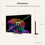 LG OLED77C66LB 77" 4K OLED evo TV - Image 2